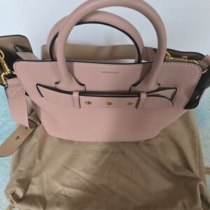 Burberry Pink Leather Women's Bag